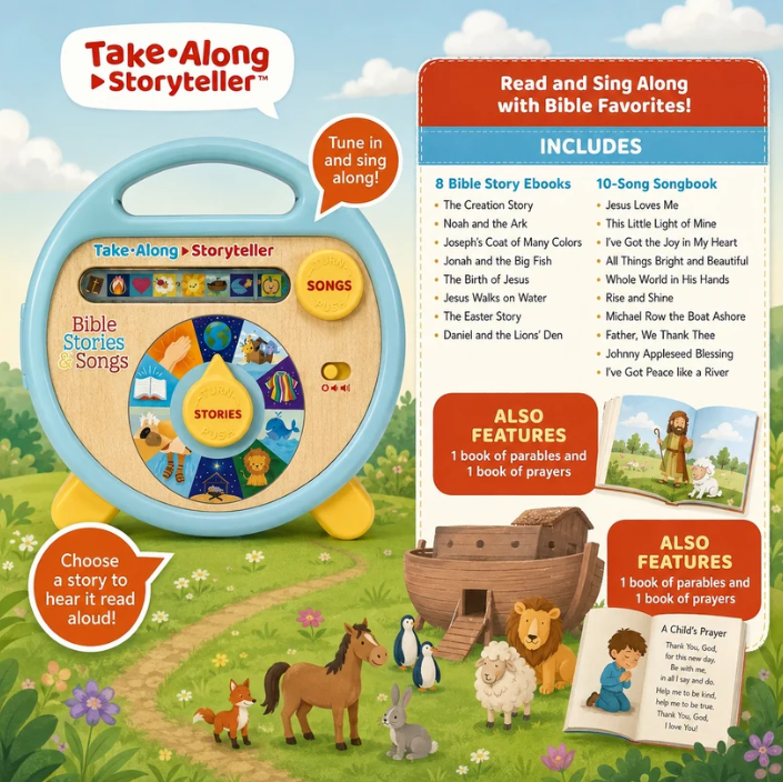 faithnest™ bible stories & songs reader