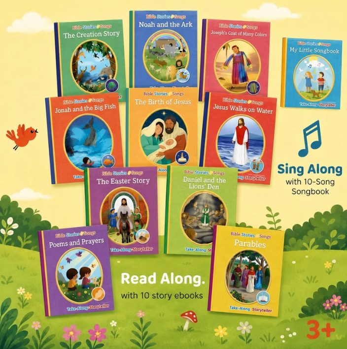 faithnest™ bible stories & songs reader