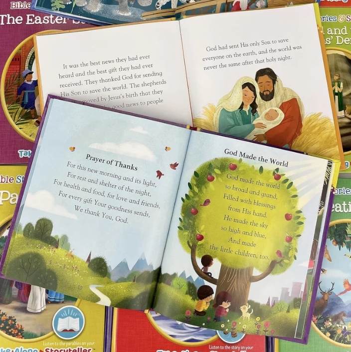 faithnest™ bible stories & songs reader